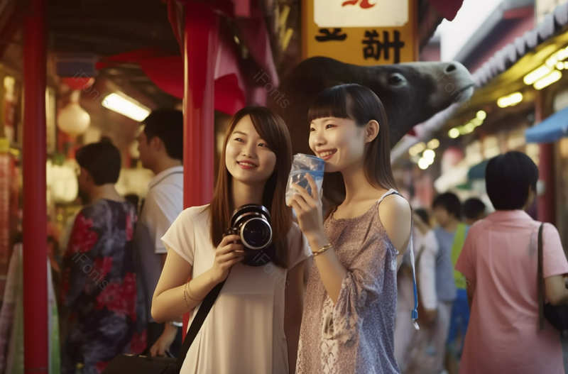 享受旅行的两个人,高清,摄影图,摄影图片,图片大全,摄影图免费下载